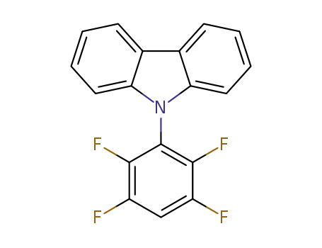 9-(2,3,5,6-tetrafluorophenyl)-9H-carbazole