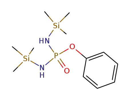 N,N'-Bis-trimethylsilyl-diamidophosphorsaeure-phenylester