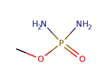 Molecular Structure of 22457-53-0 (methyl phosphorodiamidate)