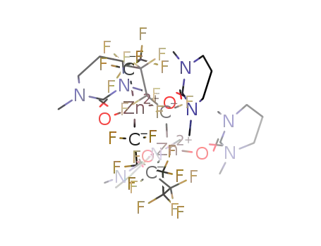 [(1,3-dimethyl-3,4,5,6-tetrahydro-2(1H)-pyrimidinone)2Zn((CF2)6)2Zn(1,3-dimethyl-3,4,5,6-tetrahydro-2(1H)-pyrimidinone)2]