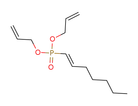 (E)-diallyl hept-1-en-1-ylphosphonate