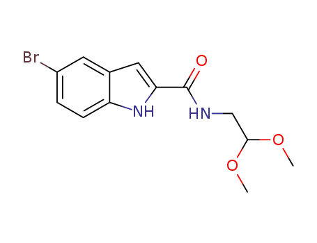N-(2,2-dimethoxyethyl)-5-bromo-1H-indole-2-carboxamide
