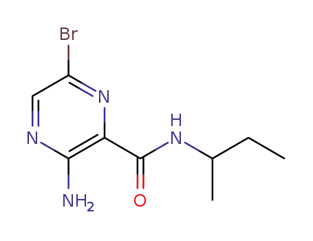 3-amino-6-bromo-N-(sec-butyl)-pyrazine-2-carboxamide