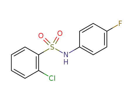 2-chloro-N-(4-fluorophenyl)benzenesulfonamide