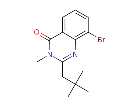 8-bromo-3-methyl-2-neopentylquinazolin-4(3H)-one