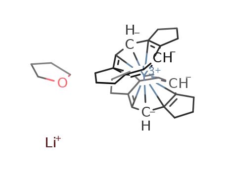 Li[Y(hexahydrodicyclopentacyclooctatetraene)2]*THF