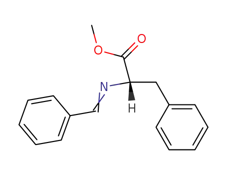 (S)-2-(benzylidene-amino)-3-phenyl-propionic acid methyl ester