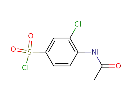 Benzenesulfonylchloride, 4-(acetylamino)-3-chloro- cas  16761-18-5