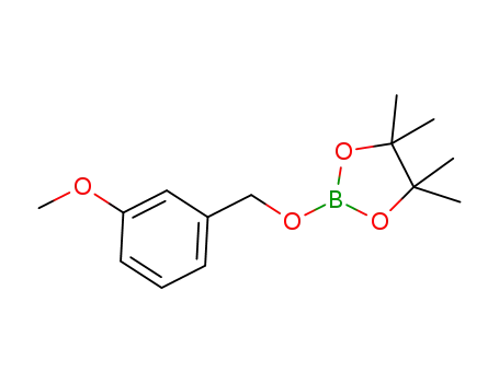 2-((3-methoxybenzyl)oxy)-4,4,5,5-tetramethyl-1,3,2-dioxaborolane