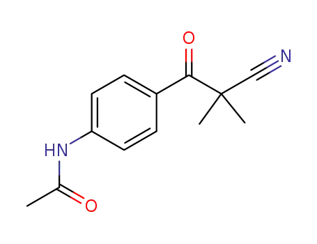N-(4-(2-cyano-2-methylpropanoyl)phenyl)acetamide