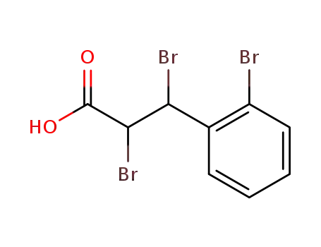 2,3-dibromo-3-(2-bromophenyl)propionic acid