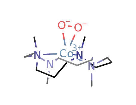 [CoIII(1,4,8,12-tetramethyl-1,4,8,12-tetraazacyclopentadecane)(O2)]+