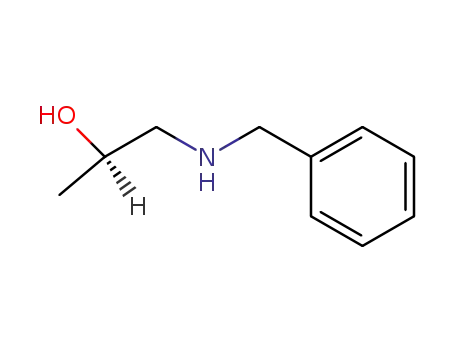 Molecular Structure of 162240-94-0 (2-Propanol, 1-[(phenylmethyl)amino]-, (2R)-)