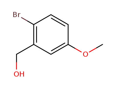Molecular Structure of 150192-39-5 (2-BROMO-5-METHOXYBENZYL ALCOHOL)