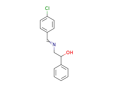 2-{[(4-chlorophenyl)methylidene]amino}-1-phenylethan-1-ol