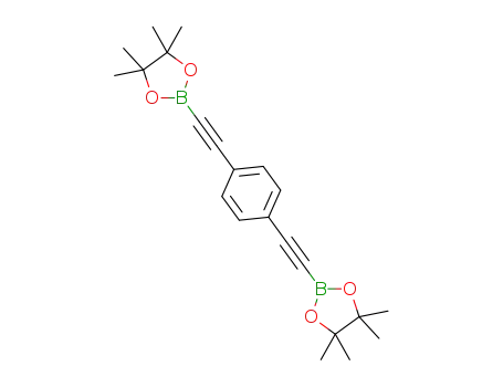 1,4-bis((4,4,5,5-tetramethyl-1,3,2-dioxaborolan-2-yl)ethynyl)benzene