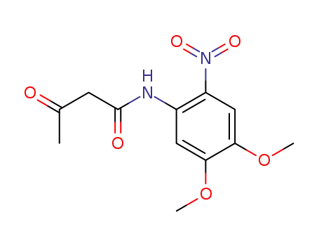 acetoacetic acid-(4,5-dimethoxy-2-nitro-anilide)