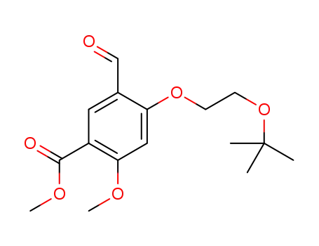 methyl 4-(2-(tert-butoxy)ethoxy)-5-formyl-2-methoxybenzoate