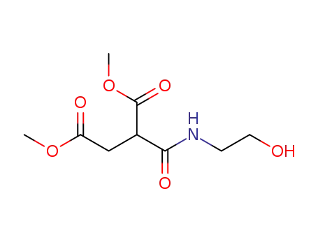 dimethyl 2-((2-hydroxyethyl)carbamoyl)succinate