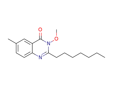 2-heptyl-3-methoxy-6-methylquinazolin-4(3H)-one