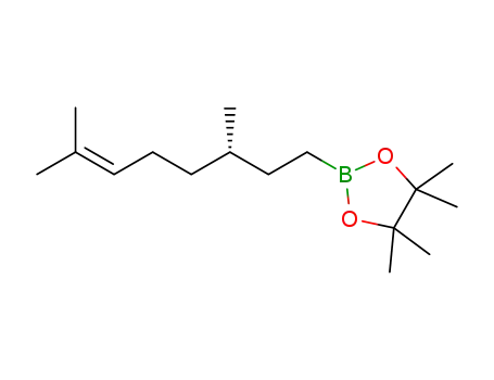 (R)-2-(3,7-dimethyloct-6-en-1-yl)-4,4,5,5-tetramethyl-1,3,2-dioxaborolane