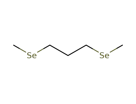 Molecular Structure of 6136-91-0 (Propane, 1,3-bis(methylseleno)-)