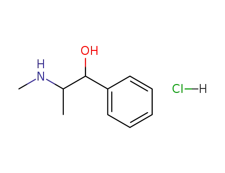 Molecular Structure of 63991-26-4 (ephedrine hydrochloride)