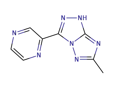 4-methyl-7-(pyrazin-2-yl)-2H-[1,2,4]triazolo[3,2-c][1,2,4]triazole
