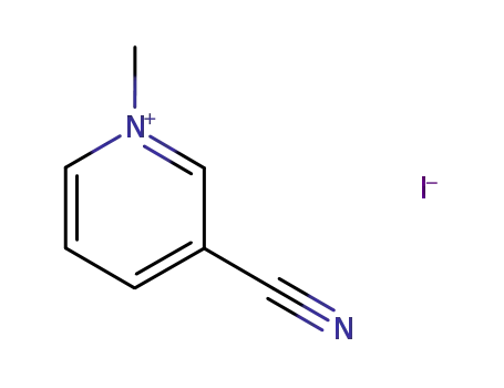 Molecular Structure of 1004-16-6 (3-cyano-1-methylpyridinium)