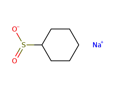 Molecular Structure of 74829-95-1 (Cyclohexanesulfinic acid, sodium salt)