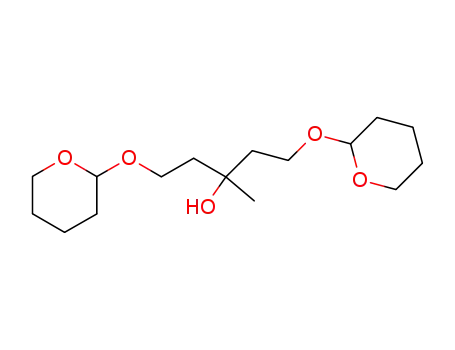 3-Methyl-1,5-bis-(tetrahydro-pyran-2-yloxy)-pentan-3-ol