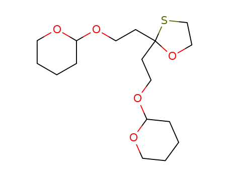 2,2-bis[2-(tetrahydropyran-2-yloxy)ethyl]-1,3-oxathiolane