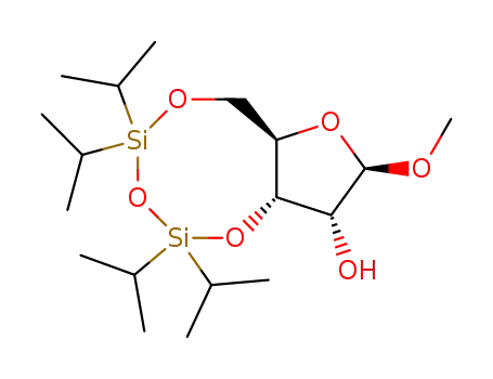 (6aR,8R,9R,9aS)-2,2,4,4-tetraisopropyl-8-methoxytetrahydro-6H-furo[3,2- f][1,3,5,2,4]trioxadisilocin-9-ol
