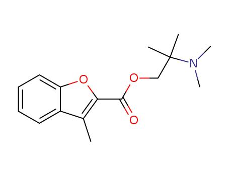 3-Methyl-benzofuran-2-carboxylic acid 2-dimethylamino-2-methyl-propyl ester
