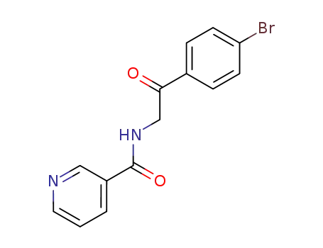 N-[2-(4-bromo-phenyl)-2-oxo-ethyl]-nicotinamide