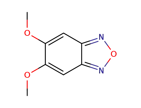 Molecular Structure of 111611-40-6 (2,1,3-Benzoxadiazole, 5,6-dimethoxy-)