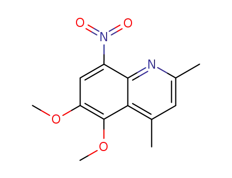 5,6-dimethoxy-2,4-dimethyl-8-nitroquinoline