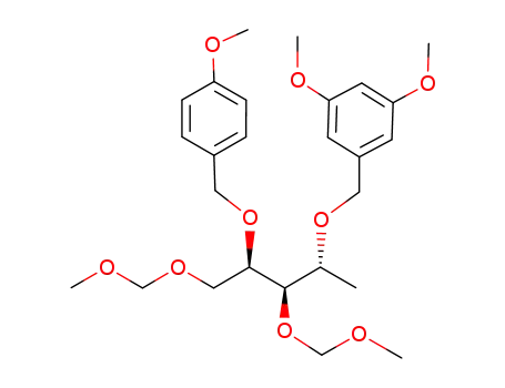 1,3-Dimethoxy-5-[(1R,2R,3R)-3-(4-methoxy-benzyloxy)-2,4-bis-methoxymethoxy-1-methyl-butoxymethyl]-benzene
