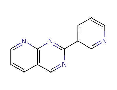 Molecular Structure of 7521-27-9 (Pyrido[2,3-d]pyrimidine, 2-(3-pyridinyl)-)