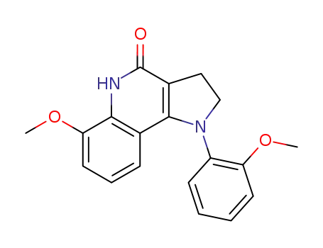 1-(2-methoxyphenyl)-4-oxo-6-methoxy-2,3,4,5-tetrahydropyrrolo<3,2-c>quinoline