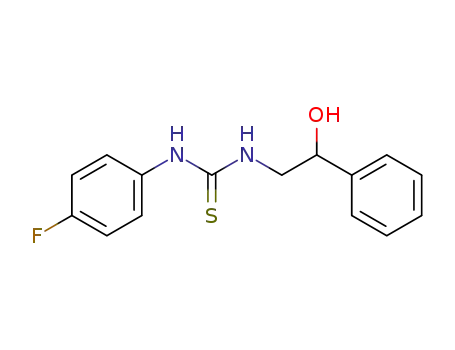 N-(4-fluorophenyl)-N'-(2-hydroxy-2-phenylethyl)thiourea