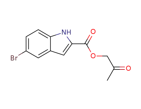 2-oxopropyl 5-bromo-1H-indole-2-carboxylate