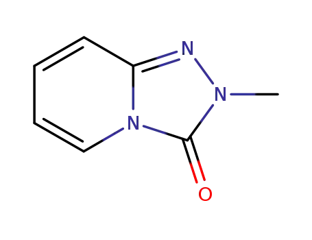 Molecular Structure of 4231-60-1 (1,2,4-Triazolo[4,3-a]pyridin-3(2H)-one, 2-methyl-)