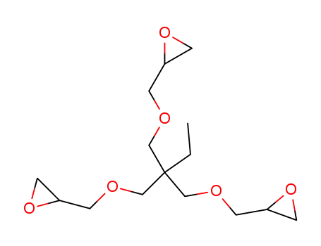 Molecular Structure of 3454-29-3 (1-(2,3-epoxypropoxy)-2,2-bis[(2,3-epoxypropoxy)methyl]butane)