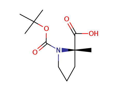 1,2-Pyrrolidinedicarboxylicacid, 2-methyl-, 1-(1,1-dimethylethyl) ester, (2S)-(103336-06-7)