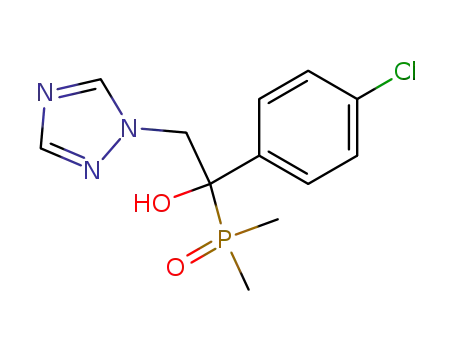 1-(4-Chlorphenyl)-1-hydroxy-2-(1,2,4-triazol-1-yl)ethyl-dimethyloxophosphoran