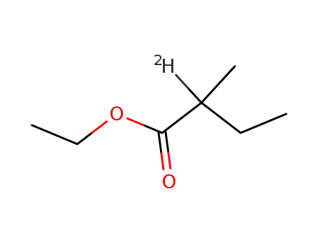 Ethyl 2-methyl<α-(2)H>butyrate