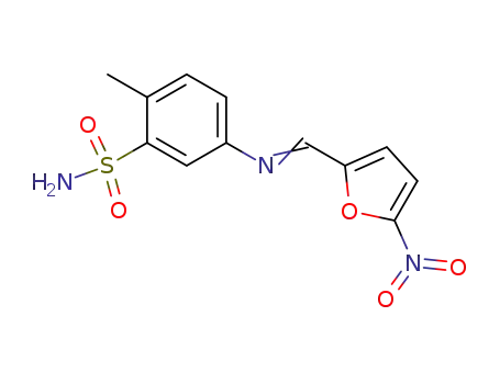 5-(5'-Nitro-2'-furfurylideneamino)-2-toluenesulfonamide