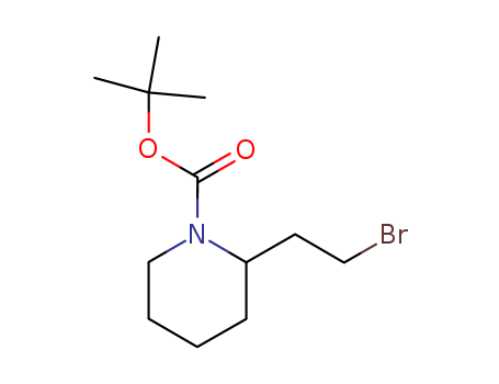 1-Piperidinecarboxylic acid, 2-(2-bromoethyl)-, 1,1-dimethylethyl ester