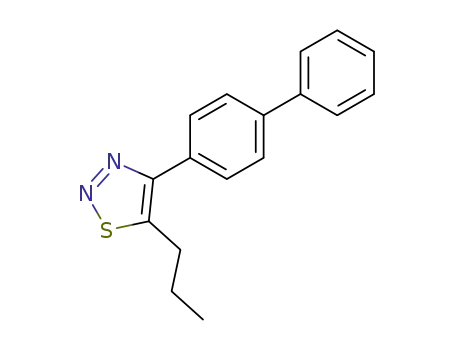 4-biphenyl-4-yl-5-propyl-[1,2,3]thiadiazole